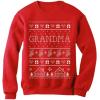 imageTstars Grandma Christmas Sweatshirt Nana Grandmother Gifts Ugly Xmas Holiday Sweatshirts for WomenRed