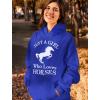 imageTstars Horse Gifts Hoodies for Teen Girls Equestrian Horses HoodieRoyal