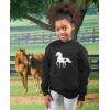 imageTstars Horse Lover Kids Hoodie  Red Black Gray Blue  S M L XL  Unisex  Kids  HoodieBlack