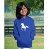 imageTstars Horse Lover Kids Hoodie  Red Black Gray Blue  S M L XL  Unisex  Kids  HoodieBlue
