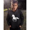 imageTstars Horse Riding Hoodie for Women Teen Girls Gifts for Equestrian Horseback Riding Sweatshirt HoodiesBlack