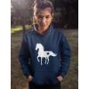 imageTstars Horse Riding Hoodie for Women Teen Girls Gifts for Equestrian Horseback Riding Sweatshirt HoodiesBlue
