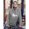 imageTstars Horse Riding Hoodie for Women Teen Girls Gifts for Equestrian Horseback Riding Sweatshirt HoodiesGray