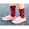 imageTstars Horse Socks Gifts for Equestrian Horses Women Girls Novelty Crew SockBordeaux