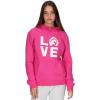 imageTstars Horseshoe Print Love Hoodie for Women Teen Girls Equestrian Horseback Riding Horse Sweatshirt HoodiesPink