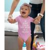imageTstars Keep Calm My Mom Is A Nurse Gift For Mommy Nurse Cute Baby BodysuitPink