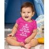 imageTstars Keep Calm My Mom Is A Nurse Gift For Mommy Nurse Cute Baby BodysuitWow Pink