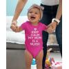 imageTstars Keep Calm My Mom Is A Nurse Gift For Mommy Nurse Cute Baby BodysuitWow Pink