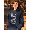 imageTstars Leave Me Alone Im Only Talking to My Horse Hoodie for Women Teen Girls Funny Sayings Horses Sweatshirt HoodieBlue
