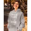 imageTstars Leave Me Alone Im Only Talking to My Horse Hoodie for Women Teen Girls Funny Sayings Horses Sweatshirt HoodieGray