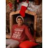 imageTstars Llama Ugly Christmas Sweater Men Women Unisex Holiday Xmas Couples SweatersRed