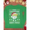 imageTstars Make Christmas Great Again Sweatshirt Trump Ugly Xmas Sweater Style Long SleeveGreen