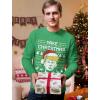 imageTstars Make Christmas Great Again Sweatshirt Trump Ugly Xmas Sweater Style Long SleeveGreen