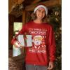 imageTstars Make Christmas Great Again Sweatshirt Trump Ugly Xmas Sweater Style Long SleeveRed
