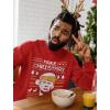 imageTstars Make Christmas Great Again Sweatshirt Trump Ugly Xmas Sweater Style Long SleeveRed