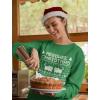 imageTstars Meeowee Cat Christmas Sweater Style Sweatshirt for Women Teen Girls Funny Xmas Holiday SweatshirtsGreen