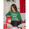 imageTstars Meeowee Cat Christmas Sweater Style Sweatshirt for Women Teen Girls Funny Xmas Holiday SweatshirtsGreen