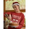 imageTstars Meeowee Cat Christmas Sweater Style Sweatshirt for Women Teen Girls Funny Xmas Holiday SweatshirtsRed