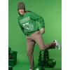 imageTstars Meeowee Ugly Christmas Sweatshirt for Men Tacky Sweater Style Cat Xmas Holiday Mens SweatshirtsGreen