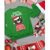 imageTstars Santa Claws Ugly Christmas Sweatshirt for Women Teen Girls Funny Cat Womens Xmas Holiday SweatshirtsGreen