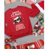 imageTstars Santa Claws Ugly Christmas Sweatshirt for Women Teen Girls Funny Cat Womens Xmas Holiday SweatshirtsRed