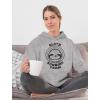 imageTstars Sloth Running Team Hoodie Novelty Gifts for Women Funny Sweatshirts HoodiesGrey