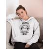imageTstars Sloth Running Team Hoodie Novelty Gifts for Women Funny Sweatshirts HoodiesWhite