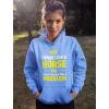 imageTstars Smell Like a Horse Funny Gift for Horse Lover Riding Women HoodieCalifornia Blue
