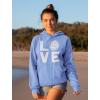 imageTstars Volleyball Hoodies Gifts for Teen Girls Women Fans Team Players Love Sweatshirt HoodieCalifornia Blue