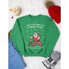 imageTstars When I Think About You I Touch My Elf Funny Ugly Christmas Sweater Style Hilarious Xmas Holiday Sweatshirt for MenGreen