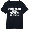 imageVolleyball Is My Favorite Season Gift for Volleyball Lovers TShirtBlack