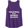 imageVolleyball Is My Favorite Season Gift for Volleyball Lovers Tank TopPurple