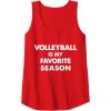 imageVolleyball Is My Favorite Season Gift for Volleyball Lovers Tank TopRed