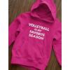 imageVolleyball is My Favorite Season Gift for Volleyball Lovers Women HoodieGray