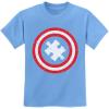 imageAutism Awareness Kids Shirt Puzzle Superhero Captain Autism Kids TShirtCalifornia Blue