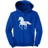 imageGift for Horse Lover  Love Horses Kids HoodieBlue
