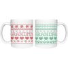 imageGrandma and Grandpa Coffee Mug Grandma 15 Ounce White Grandpa 15 Ounce WhiteGrandma White  Grandpa White