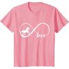 imageKids Gift For Horse Lover Infinite Love for kids TShirtPink