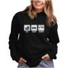 imageTeeStars  Eat Sleep Anime Cool Women HoodieBlack