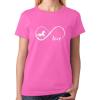 imageTstars  Gift for Horse Lover Infinite Love Women TShirtPink