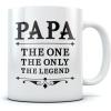 imageTstars Dad Mug Gifts for Papa from Daughter Son Fathers Day Funny Coffee Mugs For Dads 11 Oz WhitePapa Mug