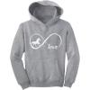 imageTstars Gift For Horse Lover Infinite Love Kids HoodieGray