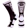imageTstars Gift for Volleyball Fans Players  Volleyball Logo Athletic Crew SocksBlackWhite