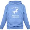 imageTstars Horse Gifts Hoodies for Teen Girls Equestrian Horses HoodieCalifornia Blue