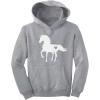 imageTstars Horse Lover Kids Hoodie  Red Black Gray Blue  S M L XL  Unisex  Kids  HoodieGray