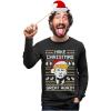 imageTstars Make Christmas Great Again Sweatshirt Trump Ugly Xmas Sweater Style Long SleeveBlack