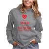 imageTstars Nurse Sweatshirt Hoodies for Women Funny Gifts for Nurses Nursing School HoodieGray