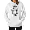 imageTstars Sloth Running Team Hoodie Novelty Gifts for Women Funny Sweatshirts HoodiesWhite