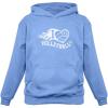 imageTstars Volleyball Gift Hoodies for Teen Girls Women Heart Love Sweatshirts Women HoodieCalifornia Blue