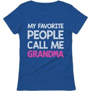 imageGrandma Shirt My Favorite People Call Me Grandma Nana Gift Women TShirtBlue